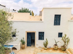 #Maisons_d'hôtes de Tunisie... #Maison bleue - #Djerba (Album photos)