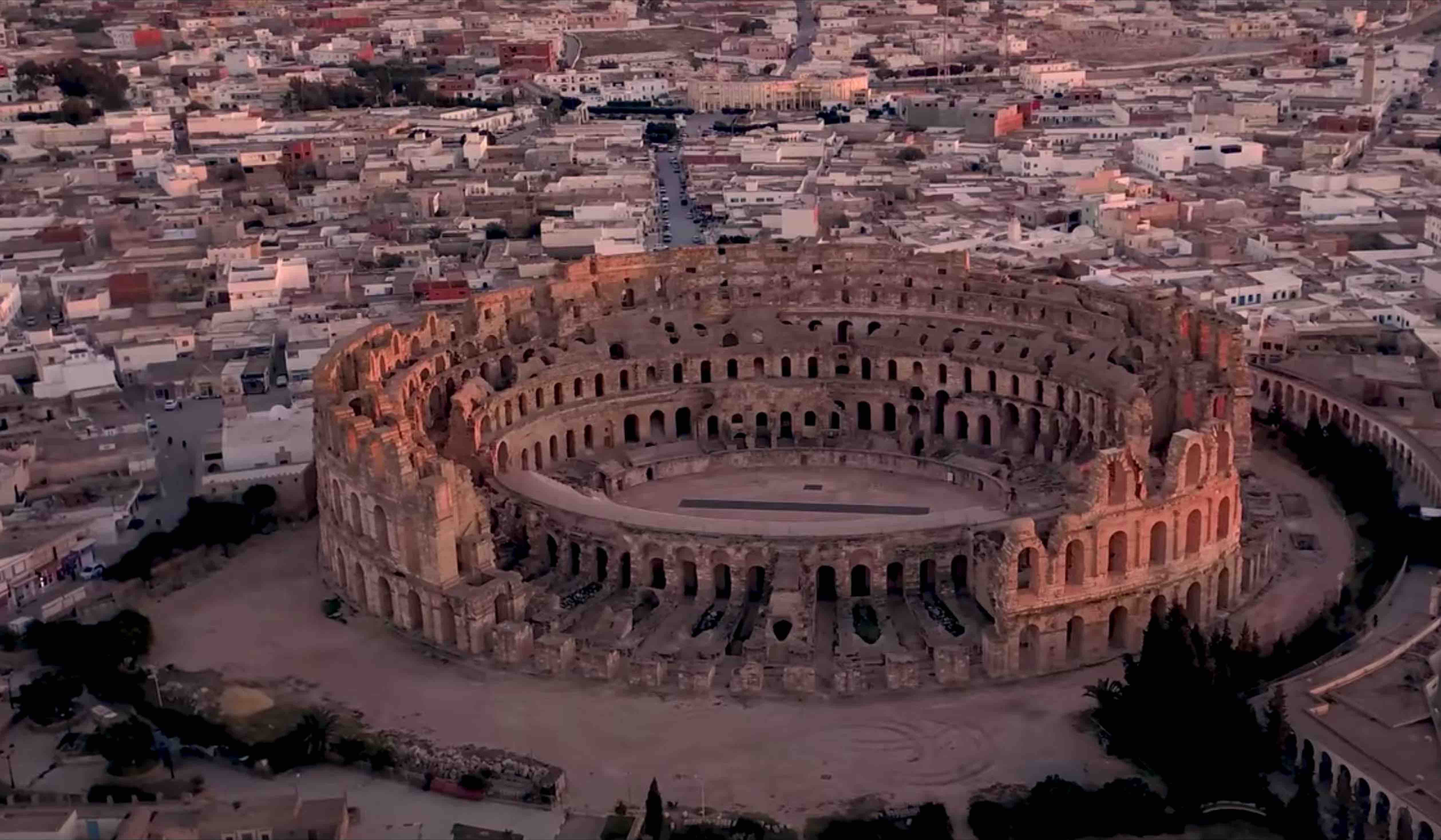 Amphithéâtre d’El Jem…Découvrir la Tunisie (Belle Tunisie 26-1) HD Sous-titrage français